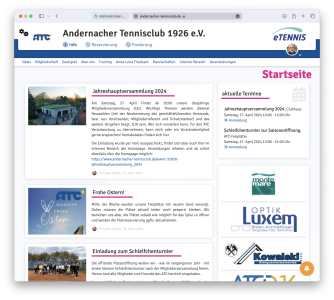 Homepage überarbeitet